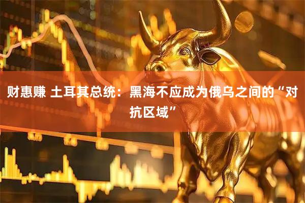 财惠赚 土耳其总统：黑海不应成为俄乌之间的“对抗区域”