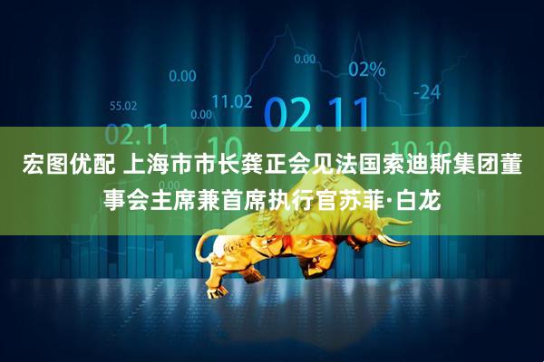宏图优配 上海市市长龚正会见法国索迪斯集团董事会主席兼首席执行官苏菲·白龙